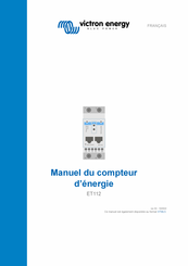 Victron energy ET112 Manuel