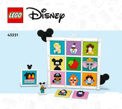 LEGO Disney 43221 Mode D'emploi