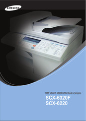 Samsung SCX-6220 Mode D'emploi