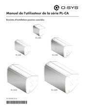 Q-SYS PL-CA5 Manuel De L'utilisateur