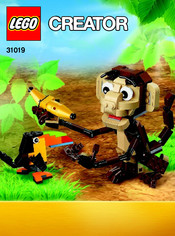 LEGO CREATOR Forest Amimals 31019 Mode D'emploi