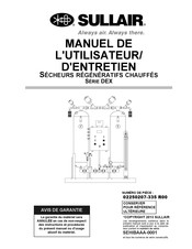 Sullair DEX-800 Manuel De L'utilisateur