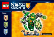 LEGO Nexo Knights Ultimativer Aaron Mode D'emploi