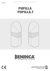 Beninca PUPILLA Mode D'emploi