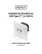 Digitus DA-70618 Guide De Démarrage Rapide