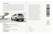 Lincoln MKC 2016 Guide De Référence Rapide