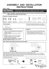 Vaxcel T0693 Instructions De Montage Et D'installation