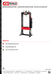 KS Tools 160.0113 Notice D'utilisation