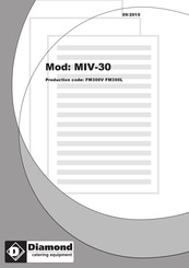 Diamond FM300V Manuel D'utilisation