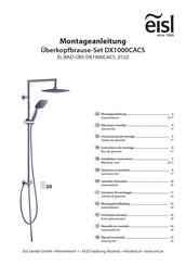 eisl STELLA DX1000CACS Instructions De Montage