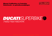 Ducati SUPERBIKE 749S 2004 Manuel D'utilisation Et D'entretien