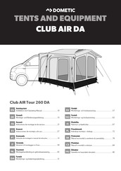 Dometic Club AIR Tour 260 DA Instructions De Montage