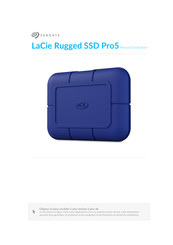 Seagate LaCie Rugged SSD Pro5 Manuel D'utilisation