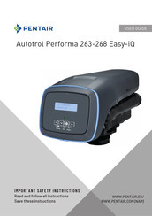 Pentair Autotrol Performa 263 Easy-iQ Guide De L'utilisateur