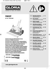 Gloria 729220.0000 Mode D'emploi