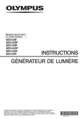 Olympus SZ2-LGSI Instructions