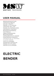 MSW Motor Technics MSW-EBNR-1500 Manuel D'utilisation