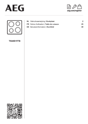 AEG TI64IB1FFB Notice D'utilisation