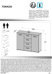 Forte TOKK233 Notice De Montage