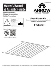 Arrow Storage Products FKE06 Guide D'assemblage