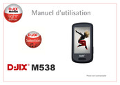 D-JIX M538 Manuel D'utilisation