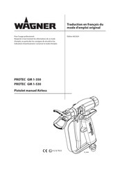 WAGNER PROTEC GM 1-530 Traduction En Français Du Mode D'emploi Original