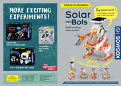 Kosmos Solar Bots Notice D'utilisation