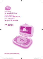 Disney Princess P7100PDE Guide De L'utilisateur