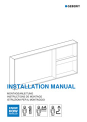 Geberit K5616930 Instructions De Montage