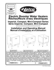 Hatco C-9 Manuel D'installation Et D'utilisation