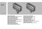 Hella LED 1400 Instructions De Montage