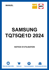 Samsung DU8 Série Guide Utilisateur