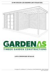 gardenas 9701EXT250 Instructions De Montage