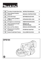 Makita DPB184 Manuel D'instructions