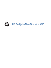 HP Deskjet 3510 Serie Mode D'emploi