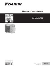 Daikin Siesta 3MXF-A9 Serie Manuel D'installation