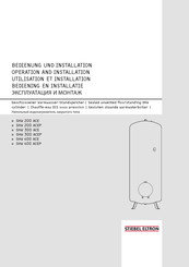 Stiebel Eltron SHW 300 ACEP Utilisation Et Installation