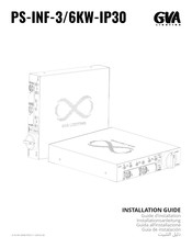 GVA Lighting PS-INF-6KW-IP30 Guide D'installation