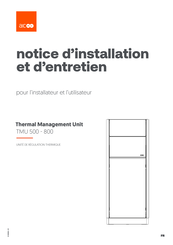 AIC TMU 500 Notice D'installation Et D'entretien