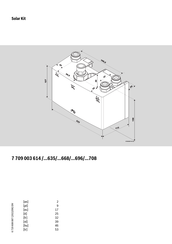 Bosch 7 709 003 708 Mode D'emploi