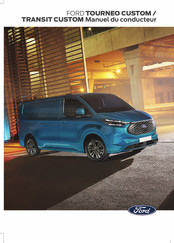 Ford TOURNEO CUSTOM 2023 Manuel Du Conducteur