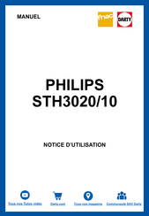 Philips STH3010 Mode D'emploi