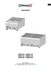 Casselin CBMDV150 Mode D'emploi