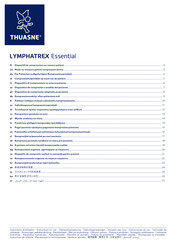 Thuasne LYMPHATREX Essential Instructions D'installation