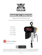 Vulcan VS1-B1000 Manuel De L'opérateur