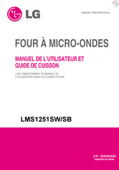 LG LMS1251SW Manuel De L'utilisateur