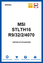 MSI Stealth 16 Studio Manuel D'utilisation