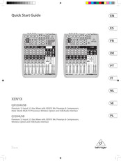 Behringer XENYX Q1204USB Guide Rapide