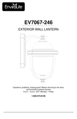 Envirolite EV7067-246 Mode D'emploi