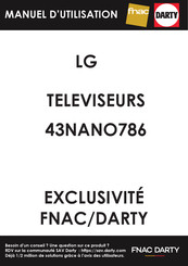 LG 43NANO786 Guide De L'utilisateur